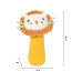small foot Babyspielzeug kleine Rassel und Stoffgreifling Little Lion