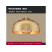 Paulmann Pendelleuchte Embla II E27 Gold Metall Metall Paulmann Pendelleuchte Embla II E27 Gold Metall Metall