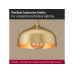 Paulmann Pendelleuchte Embla II E27 Gold Metall Metall Paulmann Pendelleuchte Embla II E27 Gold Metall Metall