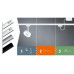 Paulmann URail Schienenspot Lirena GU10 max. 10W 230 V Schwarz matt