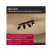 Paulmann Spotlight Lirena GU10 max. 4 x 10W Schwarz matt Metall