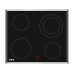 Sibir Glaskeramik-Kochfeld GK 4220 Quicklight Mit Rahmen