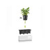 Lechuza Blumentopf CUBE Glossy Triple Dunkelrot Lechuza Blumentopf CUBE Glossy Triple Dunkelrot