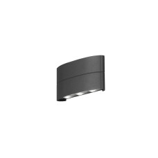 Konstsmide Wandleuchte Chieri, 3000K, 6 x 1.2W, Schwarz Konstsmide Wandleuchte Chieri, 3000K, 6 x 1.2W, Schwarz