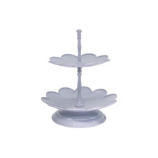 Chic Antique Etagere mit 2 Etagen 25 cm, Himmelblau Chic Antique Etagere mit 2 Etagen 25 cm, Himmelblau