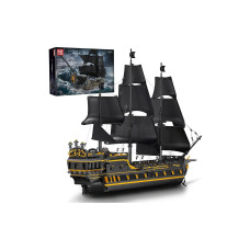 Mould King Black Pearl II Piratenschiff Nautik Piraten-Fans Kunststoff Mould King Black Pearl II Piratenschiff Nautik Piraten-Fans Kunststoff