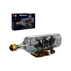 Mould King Black Pearl Modell in Flasche Mould King Black Pearl Modell in Flasche