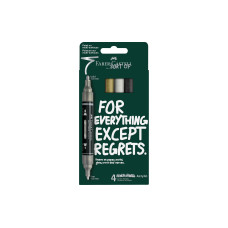 Faber-Castell Acrylmarker Multimark Set Classic, Doppelspitze, 4 Stk Faber-Castell Acrylmarker Multimark Set Classic, Doppelspitze, 4 Stk