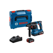 Bosch Professional Bohrhammer GBH 18 V-22 2x Akku GBA 18 V 4 Ah, L-BOXX 136