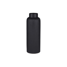 Arti Casa Vase Bottle 28.8 cm, Schwarz