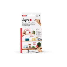 Sugru by Tesa Formbarer Allzweckkleber 3 x 3.5g, Schwarz, Weiss & Grau