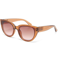 OKKIA Sonnenbrille Silvia Cat-Eye-Sonnenbrille transparent rosa