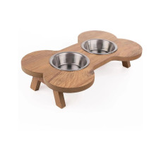 Paws & Whiskers Futterbar mit Näpfe Apvm10 Paws & Whiskers Futterbar mit Näpfe Apvm10