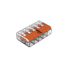 WAGO Steckklemme COMPACT 5 x 0.14-4 mm², 8 Stück