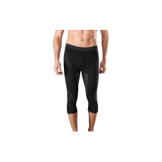 Merino & More Herren Funktionsunterhose 3/4 L, Schwarz Merino & More Herren Funktionsunterhose 3/4 L, Schwarz