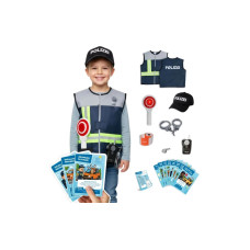 alldoro Polizei Rollenspiel-Set 9-teilig mit LED-Blaulicht und Sound alldoro Polizei Rollenspiel-Set 9-teilig mit LED-Blaulicht und Sound