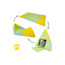 alldoro Spielmatte 3-in-1 faltbar zu Tipi-Zelt und Boot 182 x 105 cm alldoro Spielmatte 3-in-1 faltbar zu Tipi-Zelt und Boot 182 x 105 cm