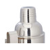 relaxdays Cocktail-Set 680 ml, Silber