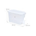relaxdays Getränkespender Kühlschrank 2er Set, 3 Liter