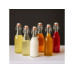 relaxdays Einmachflasche mit Bügelverschluss 1000 ml, 6 Stück