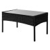 COCON Loungeset Brione, Schwarz/Weiss,  4 Sitzplätze