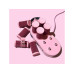 Mermade Hot Rollers Pink Mermade Hot Rollers Pink