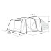 Outwell Vorzelt Jones L PowerAir 175-200 cm