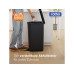 Rotho Treteimer Treteimer 35 l Orbe 55 l, Schwarz