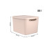 Rotho Aufbewahrungsbox MALOJA 55 l, Pink, 2 Stück