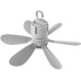 Eurotrail Deckenventilator mit Fernbedienung und Lampe