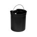 Wenko Kosmetikeimer Fablo 5 l Keramik, Schwarz