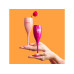 Koziol Sektglas Amore 100 ml, 1 Stück, Rosa