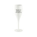 Koziol Sektglas Bubbles 100 ml, 1 Stück, Weiss