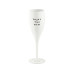 Koziol Sektglas Enjoy 100 ml, 1 Stück, Weiss