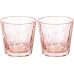 Koziol Trinkglas Club No. 22 250 ml, 2 Stück, Rosa