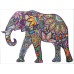 Graine Créative Bastelset Diamond Painting Elefant 30 x 30 cm Graine Créative Bastelset Diamond Painting Elefant 30 x 30 cm