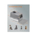 Feandrea Katzentoilette Edelstahl XL 61 x 41 x 36.5 cm