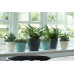 Elho Blumentopf Brussels rund 2.2 l, Weiss