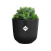 Elho Blumentopf Jazz mini 0.4 l, Schwarz