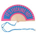 Fisura Handfächer It`s Fucking Hot Pink/Blau