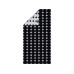 Cawö Handtuch Bubbles 50 x 100 cm, Schwarz/Weiss