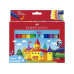 Faber-Castell Filzstift Castle Jumbo Set mit 12 Stück