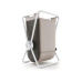Simplehuman Wäschekorb  Single 150 l, Weiss / Beige