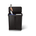 Simplehuman Abfalleimer Step Can 34+24 l Schwarz Simplehuman Abfalleimer Step Can 34+24 l Schwarz
