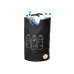 Hennez Recyclingtasche Pfand-Flaschensammler 82 l Schwarz