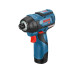 Bosch Professional Akku-Drehschlagschrauber GDR 12 V-110 + 2 x 3.0 Ah + L-Boxx