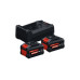 Bosch Professional Akku und Ladegerät 2x EXBA18V-55, GAL C