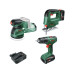 Bosch Akku-Schlagbohrmaschine 18 V Combi-Set Drill+Saw+Orbit