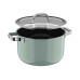 WMF Kochtopf Fusiontec Mineral Pro 24 cm, Eukalyptusgrün