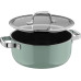 WMF Kochtopf Fusiontec Mineral Pro 24 cm, Efeugrün